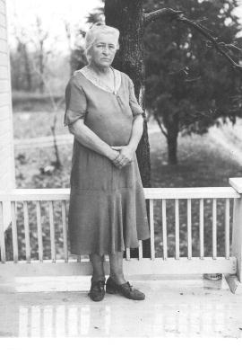 [Anna in the 1930s]